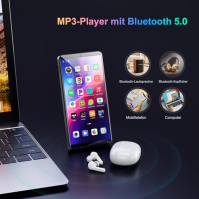 144GB MP3 přehrávač s Bluetooth a WiFi, MP3 hudební přehrávač s fotoaparátem, Oilsky 5,5palcový 1080P dotykový MP4 přehrávač, An